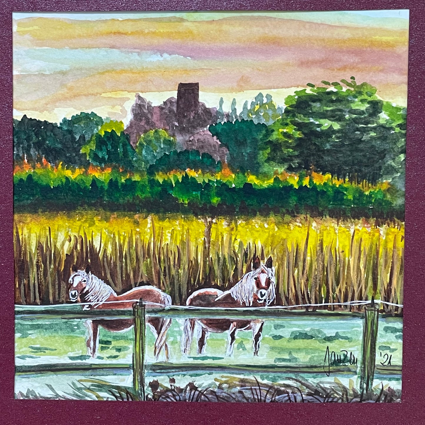 Herbst am Eifelfuß