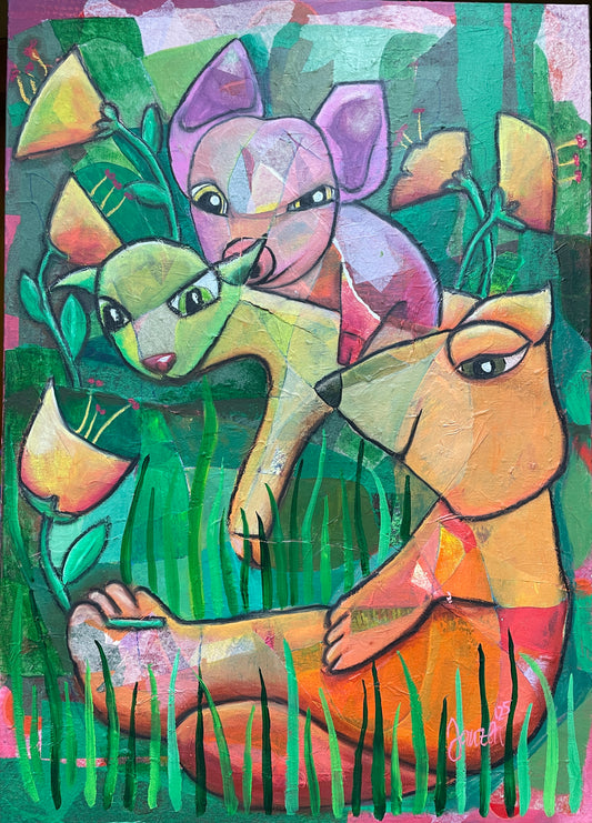 Fuchs, Lamm, Ferkel