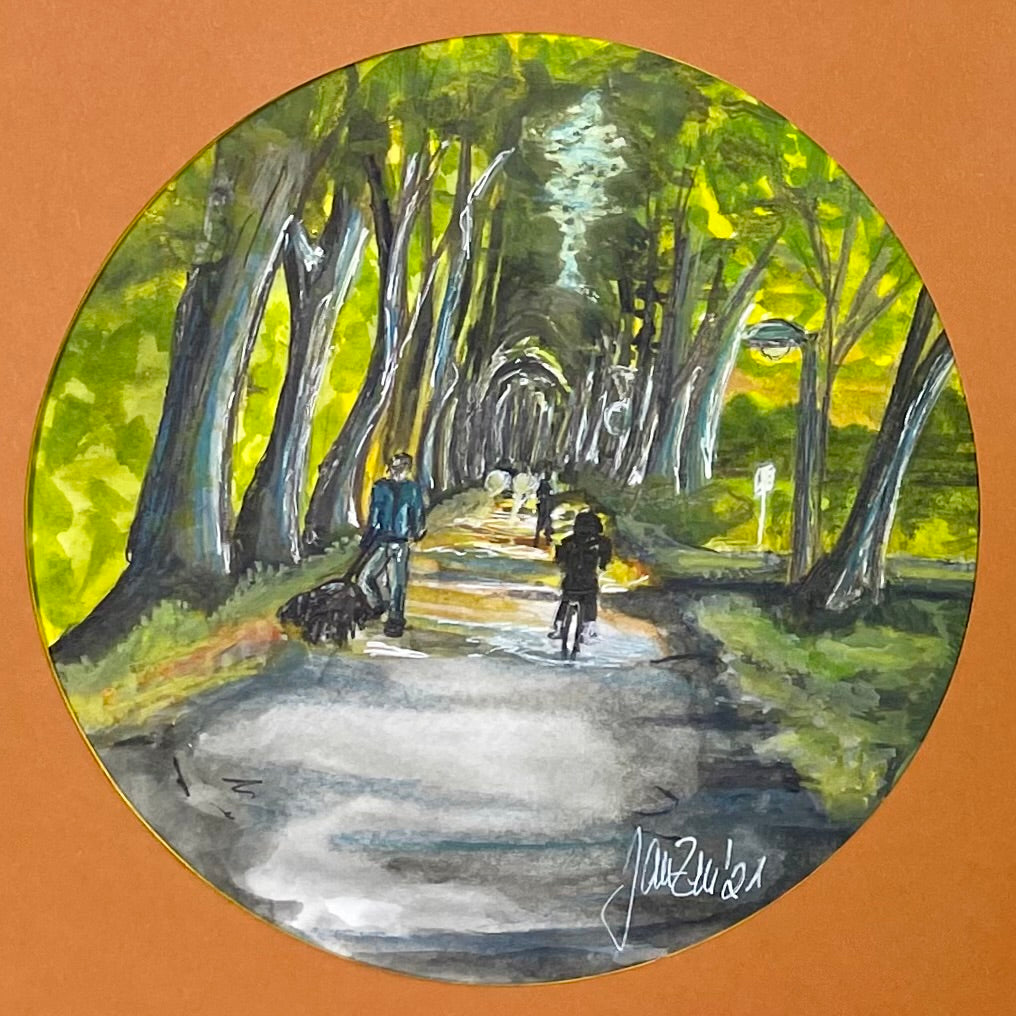 Lindenallee am Stadtpark