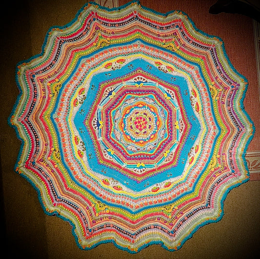 Große sommerliche Decke